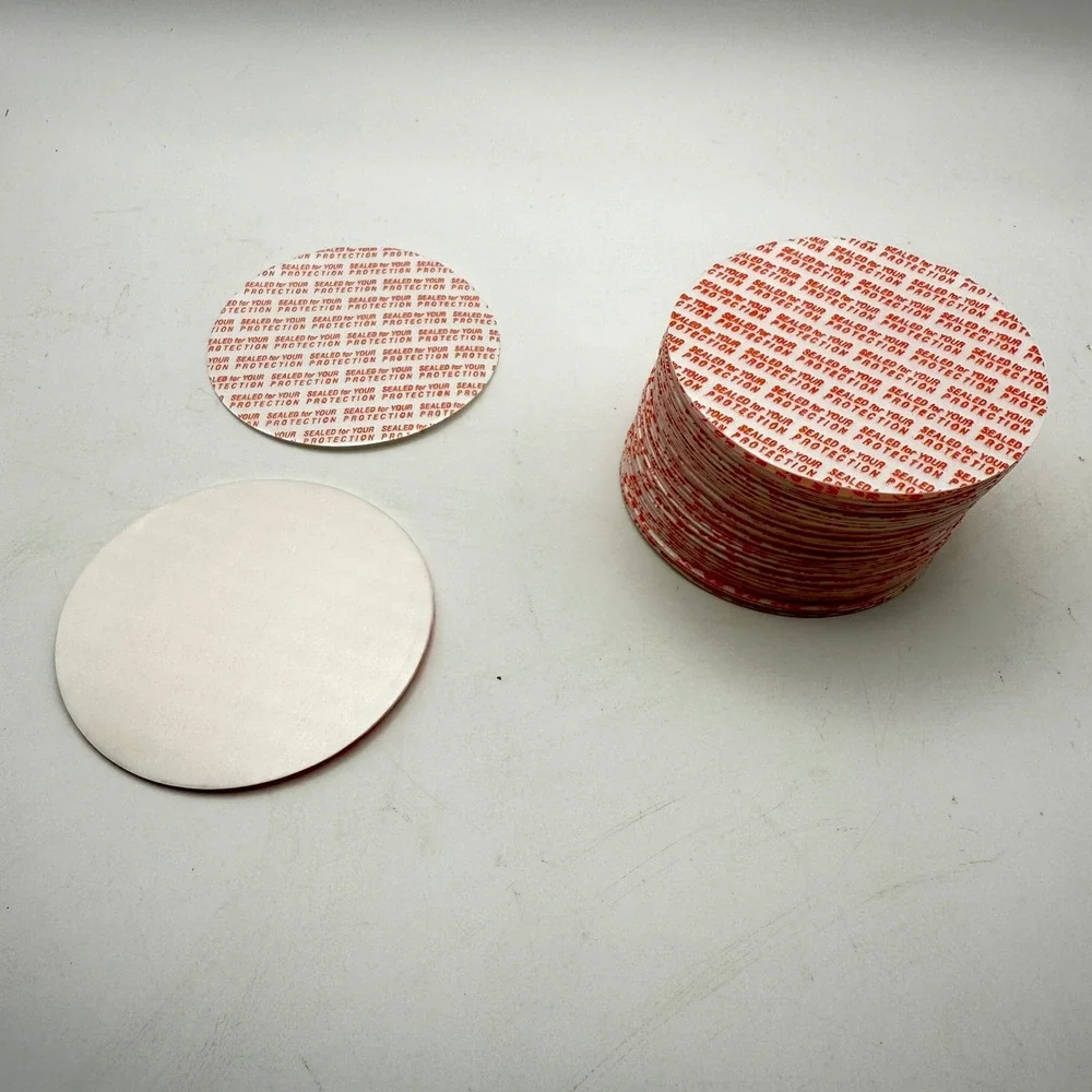 70mm Indented Induction Seal Liner Jars Bottles Caps Tamper Evident Protection